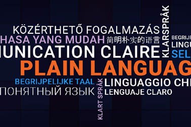 Plain language in different languages